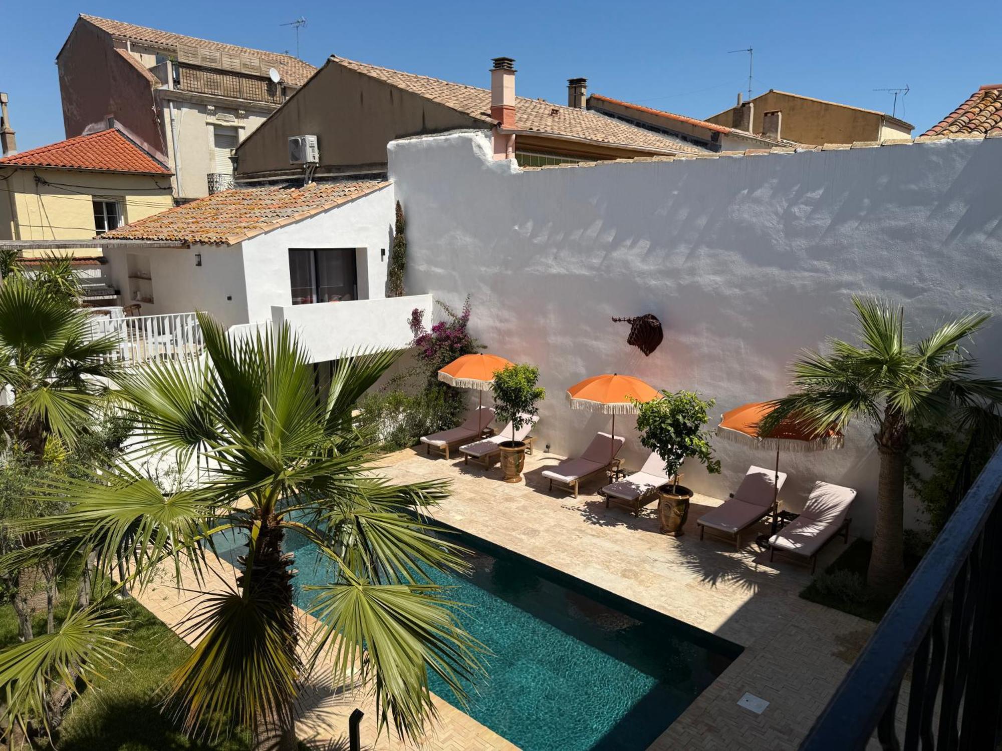 La Maison De Ville - Piscine - Spa Sète Exteriör bild